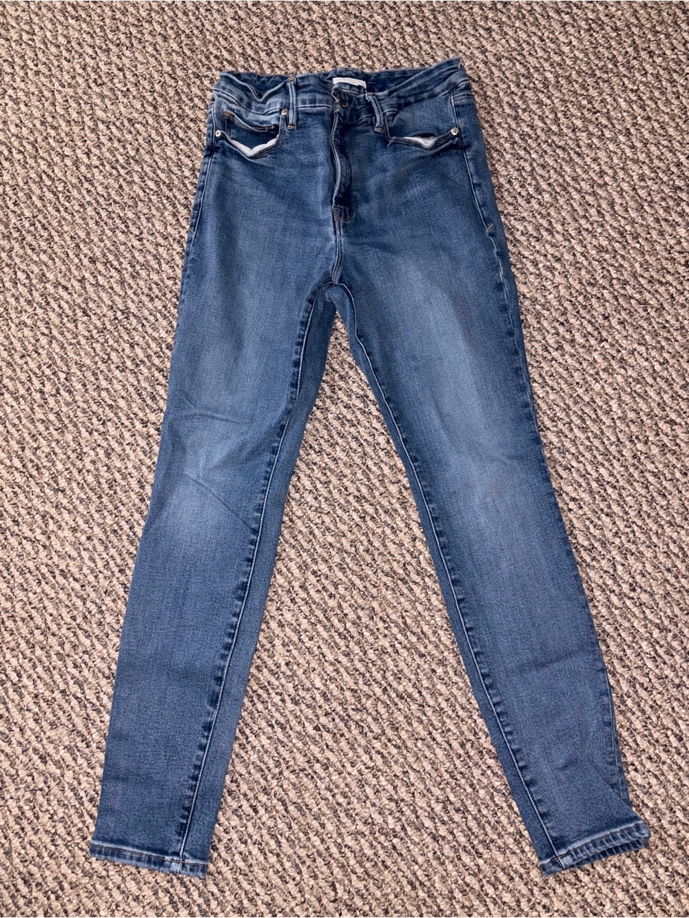 Good American Dark Blue Skinny Jeans